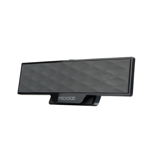 Колонки, MicroLab, B51(USB), 2.0, 4Вт (2Вт*2), USB (питание), 3,5 MiniJack, 205*68*35 мм., Чёрный