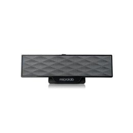 Колонки, MicroLab, B51(USB), 2.0, 4Вт (2Вт*2), USB (питание), 3,5 MiniJack, 205*68*35 мм., Чёрный