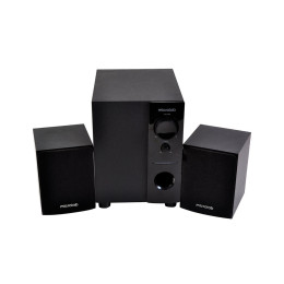 Акустическая система, Microlab, M-109, 2.1, 10Вт (2,5Вт*2+5Вт), Выход RCA sokets, Вход 3,5 MiniJack, Чёрный