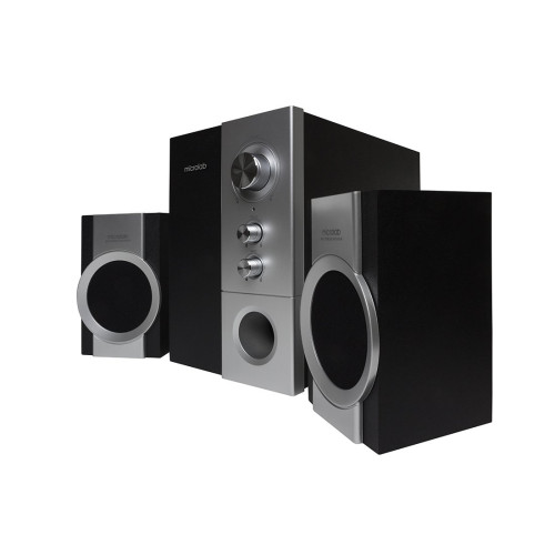 Акустическая система, Microlab, M-590 (11), 2.1, 17Вт (4Вт*2+9Вт), 70 Дб, Вход 2RCA, Выход 2RCA, Чёрный