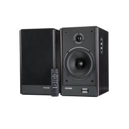 Акустическая система, Microlab, SOLO26, 2.0, 66Вт, Optical, Coaxial, AUX вход 380 mV, Беспроводной пульт ДУ, Возможность подключения к двум источникам звука одновременно, Чёрный