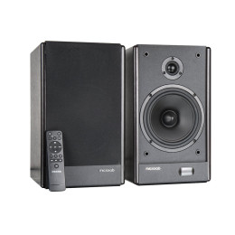 Акустическая система, Microlab, SOLO26, 2.0, 66Вт, Optical, Coaxial, AUX вход 380 mV, Беспроводной пульт ДУ, Возможность подключения к двум источникам звука одновременно, Чёрный