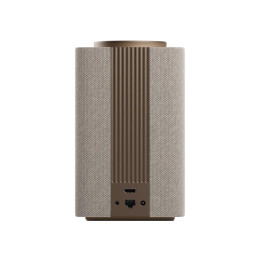 Умная колонка, Яндекс, YNDX-00053E, Яндекс Станция Макс с Zigbee, 65Вт, (2х15Вт 20мм, 2х10Вт 38мм, 1х40Вт 88мм), 7 микрофонов (+1 в пульте), 45–20 000 Гц, Wi-Fi (2,4–5 ГГц), Bluetooth 5.0, AUX OUT, HDMI 2.0, Бежевый