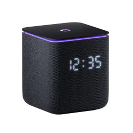 Умная колонка, Яндекс, YNDX-00054BLK, Яндекс Станция Миди, 24Вт, (1х 63, 2х20мм), 4 микрофона, 70–20 000 Гц, Wi-Fi (2,4–5 ГГц), Bluetooth 5.0, Черный