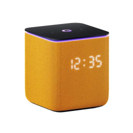 Умная колонка, Яндекс, YNDX-00054ORG, Яндекс Станция Миди, 24Вт, (1х 63, 2х20мм), 4 микрофона, 70–20 000 Гц, Wi-Fi (2,4–5 ГГц), Bluetooth 5.0, Оранжевый