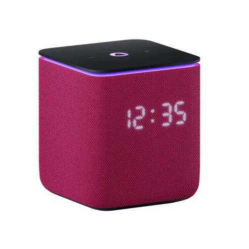 Умная колонка, Яндекс, YNDX-00054PNK, Яндекс Станция Миди, 24Вт, (1х 63, 2х20мм), 4 микрофона, 70–20 000 Гц, Wi-Fi (2,4–5 ГГц), Bluetooth 5.0, малиновый