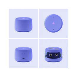 Умная колонка, Яндекс, YNDX-00028VIO, Яндекс Станция Лайт 2 с Алисой без часов, 6Вт, 2 микрофона, 120-16 000 Гц, Wi-Fi (2,4–5 ГГц), Bluetooth 5.0, Фиолетовый