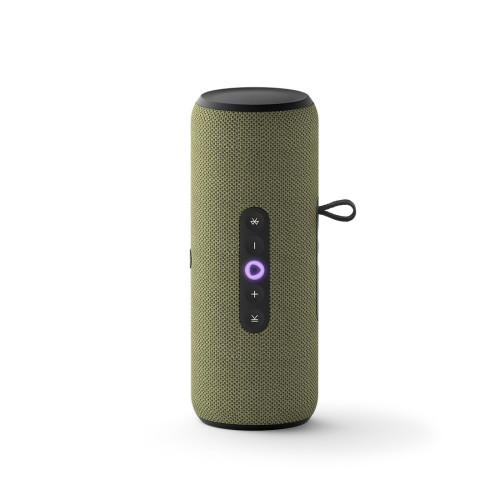 Портативная умная колонка, Яндекс, YNDX-00030GRN, Яндекс Станция Стрит с Алисой, 30 Вт, 3 микрофона, 80 - 20 000 Гц, Wi-Fi (2,4–5 ГГц), Bluetooth 5.0, Зеленый