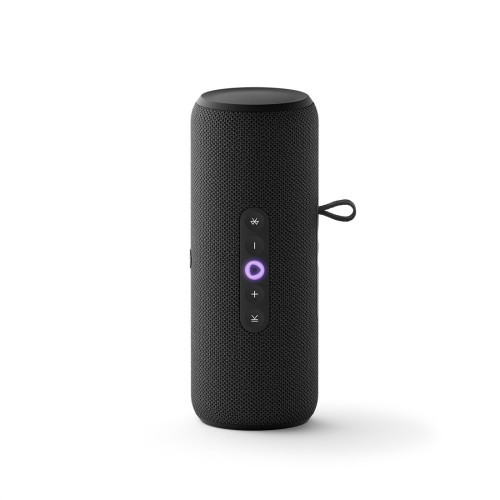 Портативная умная колонка, Яндекс, YNDX-00030BLK, Яндекс Станция Стрит с Алисой, 30 Вт, 3 микрофона, 80 - 20 000 Гц, Wi-Fi (2,4–5 ГГц), Bluetooth 5.0, Черный