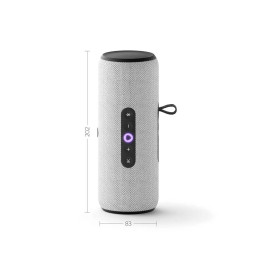 Портативная умная колонка, Яндекс, YNDX-00030GRY, Яндекс Станция Стрит с Алисой, 30 Вт, 3 микрофона, 80 - 20 000 Гц, Wi-Fi (2,4–5 ГГц), Bluetooth 5.0, Серый