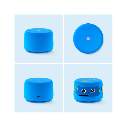 Умная колонка, Яндекс, YNDX-00028BLU, Яндекс Станция Лайт 2 с Алисой без часов, 6Вт, 2 микрофона, 120-16 000 Гц, Wi-Fi (2,4–5 ГГц), Bluetooth 5.0, Синий