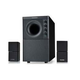 Акустическая система, Microlab, X3BT, 2.1, 98 Вт, Выход 2RCA*2, 30 Гц - 20 кГц, Bluetooth, МДФ, Черный