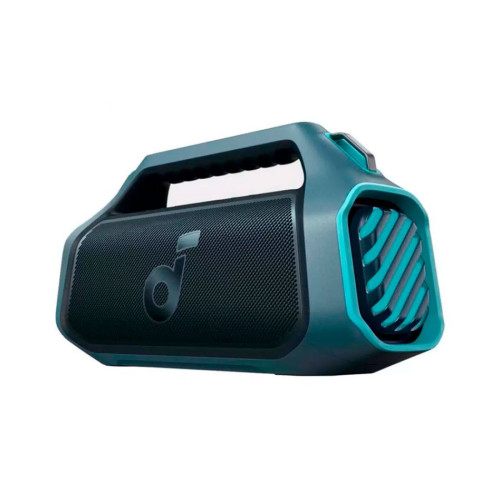 Портативная колонка, soundcore, Boom 2 Plus (A3134031), до 140 Вт, BassUp™ 2.0, 50 Гц – 20 000 Гц, Bluetooth 5.3, до 20 м, USB-C, IPX7 Голубой