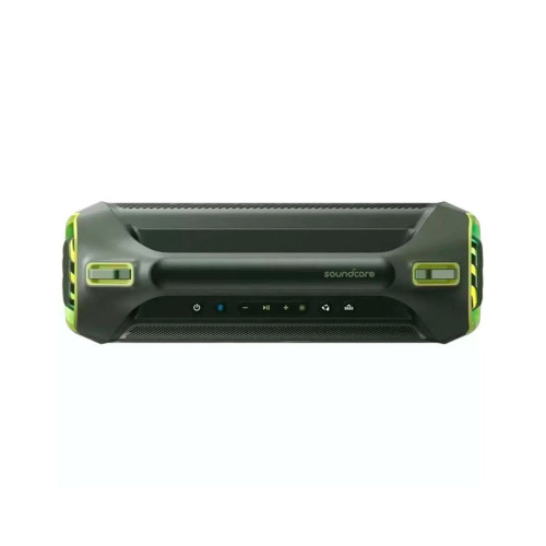 Портативная колонка, soundcore, Boom 2 Plus (A3134061), до 140 Вт, BassUp™ 2.0, 50 Гц – 20 000 Гц, Bluetooth 5.3, до 20 м, USB-C, IPX7 Зеленый