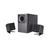 Акустическая система, Microlab, X1BT, 2.1, 34Вт, Выход 2RCA*2, 30 Гц - 20 кГц, Bluetooth, AUX Mini-Jack 3.5 мм, МДФ, Черный
