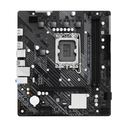 Материнская плата ASRock H610M-H2/M.2 D5 LGA1700 2xDDR5 4xSATA M.2 2xHDMI mATX