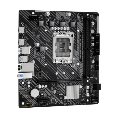 Материнская плата ASRock H610M-H2/M.2 D5 LGA1700 2xDDR5 4xSATA M.2 2xHDMI mATX
