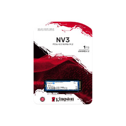 Твердотельный накопитель 1000GB SSD Kingston SNV3S/1000G M.2 Gen4 NVMe R6000MB/s W4000MB/s Retail