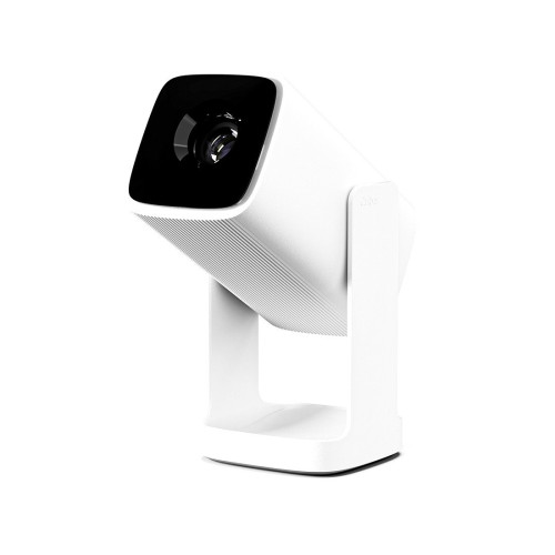 Проектор портативный, Wanbo, Cube 1, LCD, 720p (HD), 200 ISO lumens, авто-трапеция, электрический фокус, 1.2:1, Android TV 11, Google Play, Widevine L1, Wi-Fi 2.4/5G, HDMI, USB, AUX, Alpine White
