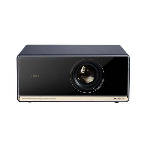 Проектор портативный, Wanbo, X5 S, Full HD 1080p, 1100 ANSI лм, 3000:1, HDR10, VIDAA OS, Netflix, Apple AirPlay, автофокус, автокоррекция трапеции, Wi-Fi 2,4/5 ГГц, Bluetooth 5.0, динамики 26 Вт, HDMI 2.1, USB2, AUX, тёмно-синий