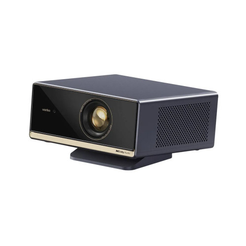 Проектор портативный, Wanbo, X5 S, Full HD 1080p, 1100 ANSI лм, 3000:1, HDR10, VIDAA OS, Netflix, Apple AirPlay, автофокус, автокоррекция трапеции, Wi-Fi 2,4/5 ГГц, Bluetooth 5.0, динамики 26 Вт, HDMI 2.1, USB2, AUX, тёмно-синий