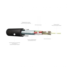 Кабель оптоволоконный ИКСЛнг(А)-HF-М4П-М4-2,7 кН